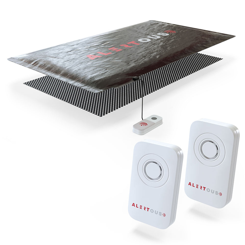 Sensor Mat Alert for Elderly & Dementia Care with Additional Receiver - Nurse Call Equipment