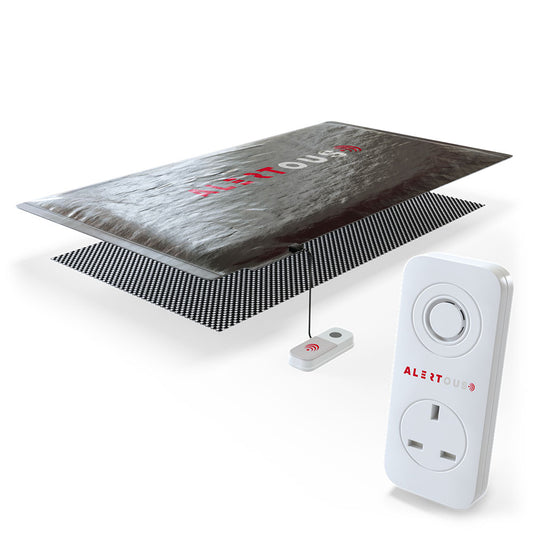 Wireless Floor Pressure Mat with Mains Powered Receiver - Nurse Call Equipment